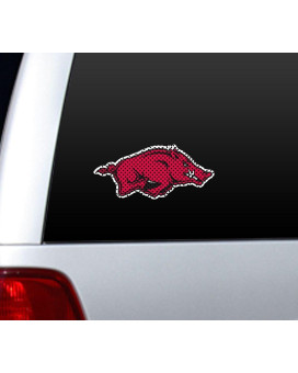 Ncaa Arkansas Large Window Film One Size Multicolor