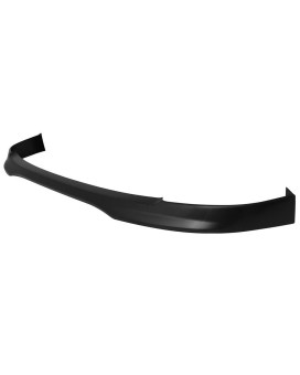 Front Bumper Lip Compatible With 20012003 Honda Civic 2 4 Door Coupe Sedan Tr Style Pp Unpainted Black Front Lip Spoiler