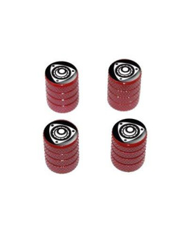 Graphics More Rotary Rotor Engine Rx8 Rx7 Tire Rim Valve Stem Caps Red