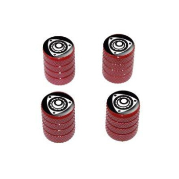 Graphics More Rotary Rotor Engine Rx8 Rx7 Tire Rim Valve Stem Caps Red