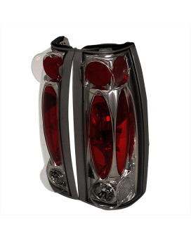 Specd Tuning Smoke Lens Tail Lights Compatible With 19881998 Chevy Ck C10 150025003500 Silverado Sierra Blazer Full Size