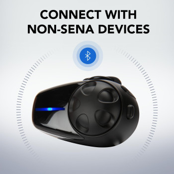 Sena Smh1010 Motorcycle Bluetooth Headset Intercom Single