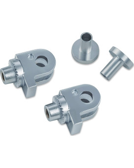 Kuryakyn 8841 Splined Male Mount Peg Adapters For Frontrear Footpegs And Floorboards Triumph Motorcycles Chrome 1 Pair