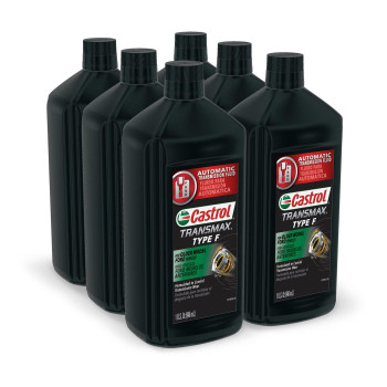 Castrol Transmax Type F Automatic Transmission Fluid 1 Quart Pack Of 6