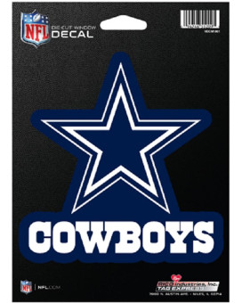 Dallas Cowboys Decal Diecut Medium Special Order