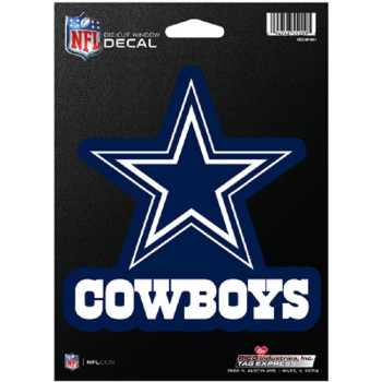 Dallas Cowboys Decal Diecut Medium Special Order