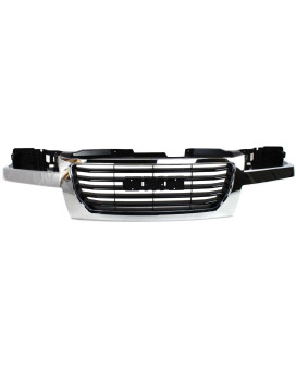 Evan Fischer Grille Assembly Compatible With 20042012 Gmc Canyon Gm1200530