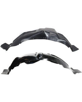 Evan Fischer Fender Liner Front Driver And Passenger Side Compatible With 19871997 Ford F150 19871997 F250 19871997 F35