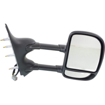 Kool Vue Passenger Side Power Towing Mirror For Ford E350 Super Duty E450 Super Duty 20092016 Textured