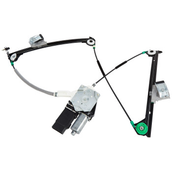 Gm Genuine Parts 22895755 Front Driver Side Window Regulator With Motor Black