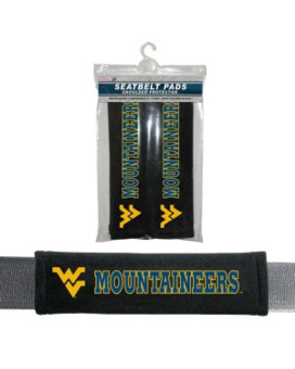 West Virginia Mountaineers Seat Belt Pads Co