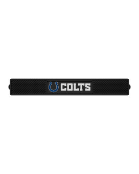 Fanmats 13987 Nfl Indianapolis Colts Vinyl Drink Mat Black 325X24