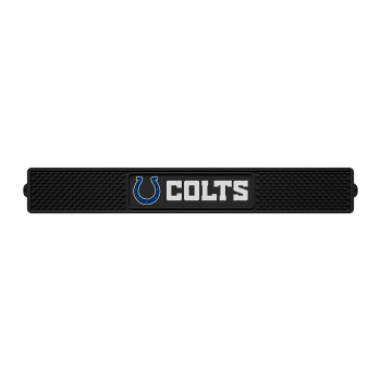 Fanmats 13987 Nfl Indianapolis Colts Vinyl Drink Mat Black 325X24