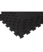 Black Interlocking Floor Mat