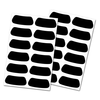 Rawlings Eye Black Adhesive Stickers Black