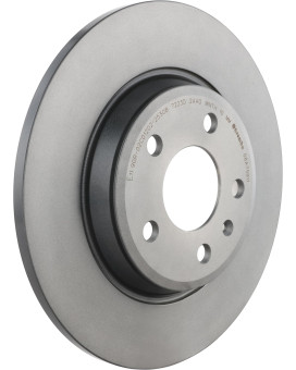 Brembo 08A75911 Uv Coated Solid Rear Brake Rotor Audiaudi Fawvw Svw Oe 8K0615601B