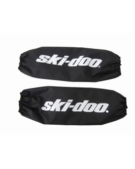 Skidoo New Oem Black Front Shock Protector Sleeve Covers Pair 860201128