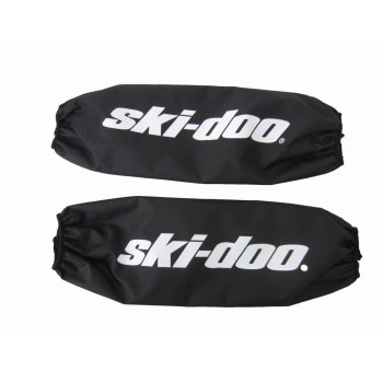 Skidoo New Oem Black Front Shock Protector Sleeve Covers Pair 860201128