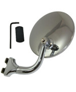 Street Rod 4 Stainless Steel Universal Peep Mirror Left Or Right Door Chrome