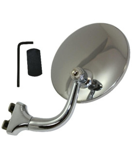 Street Rod 4 Stainless Steel Universal Peep Mirror Left Or Right Door Chrome