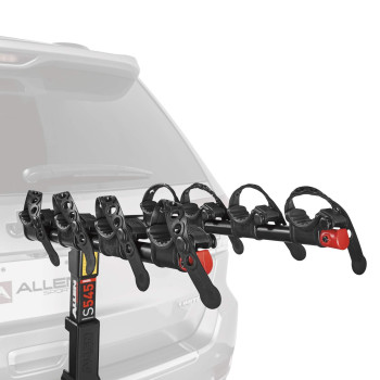 Allen Sports Premier Hitch Mounted 4Bike Carrier Model S545 Black