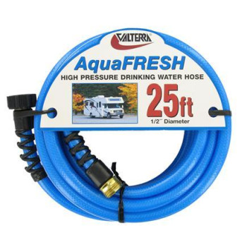 VALTERRA LLC W018300 Fresh Water Hose- Blue- 0.5 In. X 25 Ft.