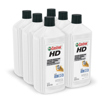 Castrol Hd30 Motor Oil 1 Quart Pack Of 6