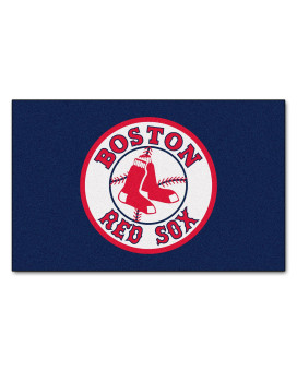 Fanmats 6337 Mlb Boston Red Sox Nylon Ultimat Rug