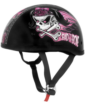 Skid Lid Original Bad To The Bone Helmet Medium Black