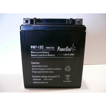 Powerstar Ytx7Lbs Motorcycle Battery For Kawasaki Ex250 Ninja 250Cc 9507