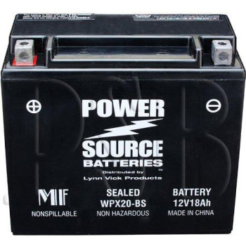 Ytx20Hbs Ytx20H Ytx20Bs Ytx20 Gyz20H 0745047 0645480 0645170 Replacement Battery 375Cca High Performance Wpx20Bs Se