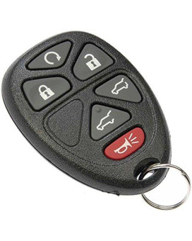 Apdty 24825 Keyless Entry Remote 6 Button