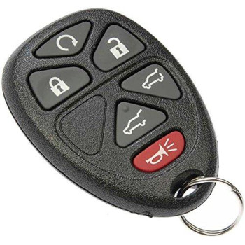 Apdty 24825 Keyless Entry Remote 6 Button