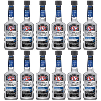 Stp Fuel System Cleaner And Stabilizer By Stp Fuel System Cleaner For Cars Trucks Motorcycles 525 Fl Oz Each 12 Pack