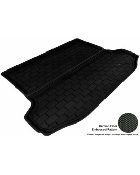 U Ace M1TY0481309 3D Maxpider Cargo Custom Fit All-Weather Kagu Black Floor Mat for 2006-2012 Toyota Rav4 Models