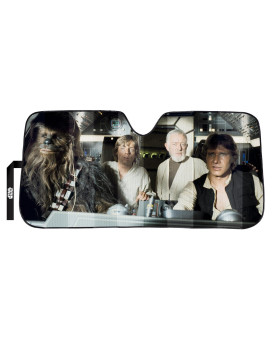 Plasticolor 003700R01 Star Wars Accordion Sunshade