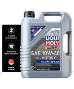 Liqui Moly Mos2 Antifriction Sae 10W40 5 L Part Synthetic Engine Oil Sku 2043