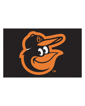 Fanmats 15176 Team Color 595X945 Mlb Baltimore Orioles Cartoon Bird Ultimat