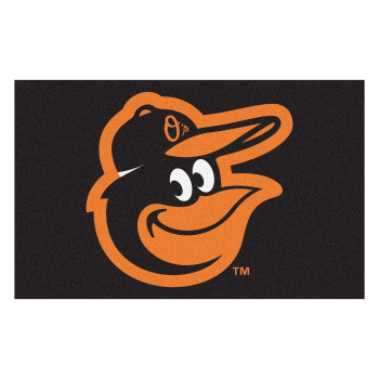 Fanmats 15176 Team Color 595X945 Mlb Baltimore Orioles Cartoon Bird Ultimat