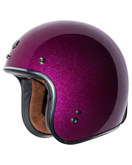 Torc T50 Bgsf M T50 Route 66 34 Helmet With Super Flake Speciality Paint Bubble Gum Pink Medium