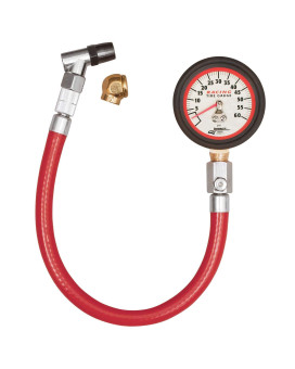 Longacre 50417 060 Psi Analog Tire Pressure Gauge 2 Inch