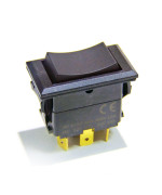 Genssi Rocker Switch On Off On Momentary Type Dpdt 12V 20A Or 24V 10A