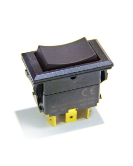 Genssi Rocker Switch On Off On Momentary Type Dpdt 12V 20A Or 24V 10A