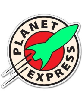 Futurama Planet Express Vinyl Car Sticker Decal Color 5