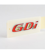 Genuine Oem Hyundai Red Letter Gdi Emblem For Hyundai Veloster 863112V000