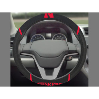 Nebraska Cornhuskers Steering Wheel Cover Fanmats Special Order