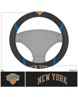 New York Knicks Steering Wheel Cover Meshstitched Special Order