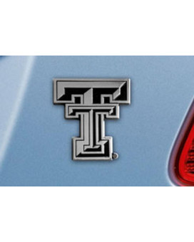 Texas Tech Red Raiders Auto Emblem Premium Metal Chrome Special Order