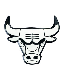 Chicago Bulls Auto Emblem Premium Metal Chrome Special Order