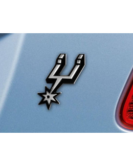 San Antonio Spurs Auto Emblem Premium Metal Chrome Special Order